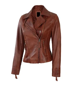 womens-cognac-asymmetrical-zipper-faux-leather-jacket