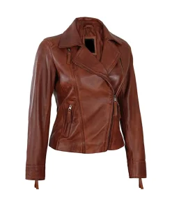 womens-cognac-asymmetrical-zipper-faux-leather-jacket