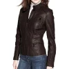 womens-dark-brown-faux-leather-slim-fit-biker-jacket