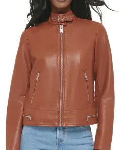 womens-racer-brown-faux-leather-jacket