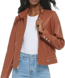 womens-racer-brown-faux-leather-jacket