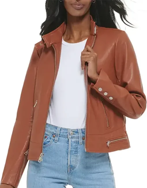 womens-racer-brown-faux-leather-jacket