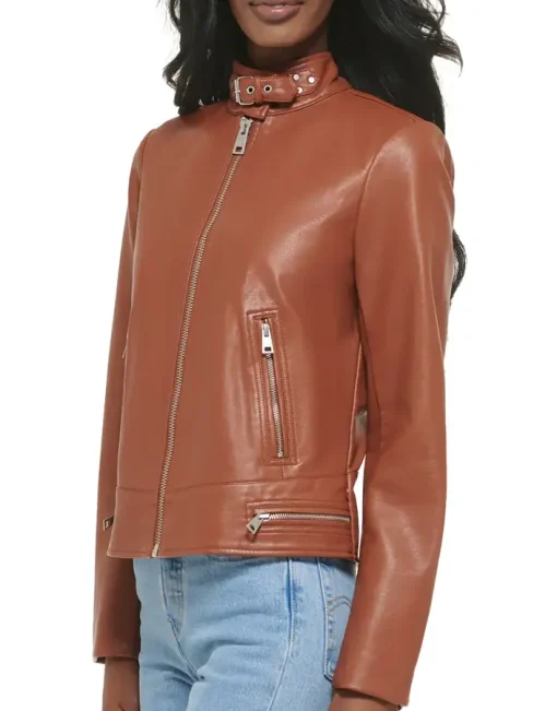 womens-racer-brown-faux-leather-jacket