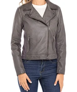 womens-grey-moto-biker-faux-leather-jacket
