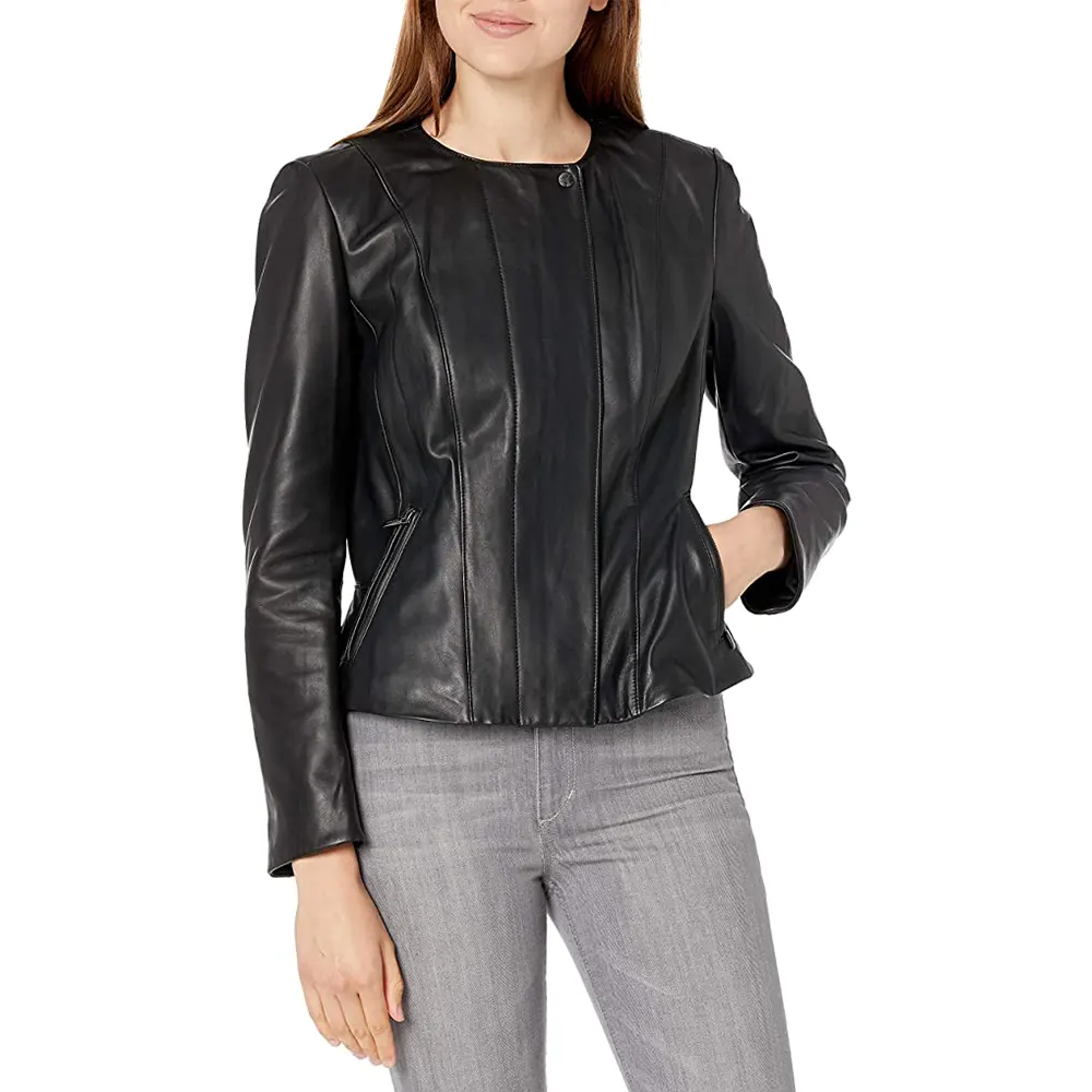womens-jewel-neck-black-faux-leather-jacket-1 womens-jewel-neck-black-faux-leather-jacket