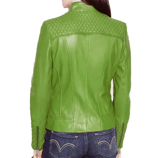 womens-light-green-faux-leather-slim-fit-biker-jacket
