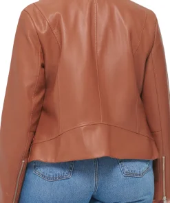 womens-moto-brown-faux-leather-jacket