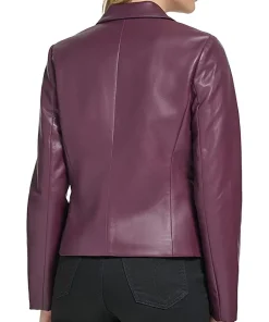 womens-one-button-purple-faux-leather-edgy-blazer