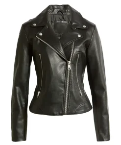 womens-pacific-black-faux-leather-moto-jacket