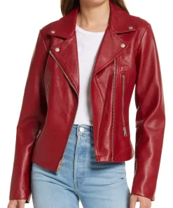womens-pacific-deep-red-faux-leather-moto-jacket