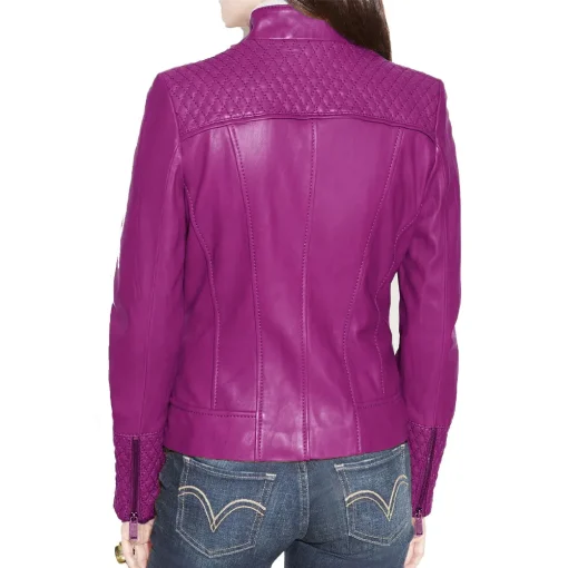 womens-pink-faux-leather-slim-fit-biker-jacket