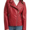 womens-red-faux-leather-casual-moto-jacket