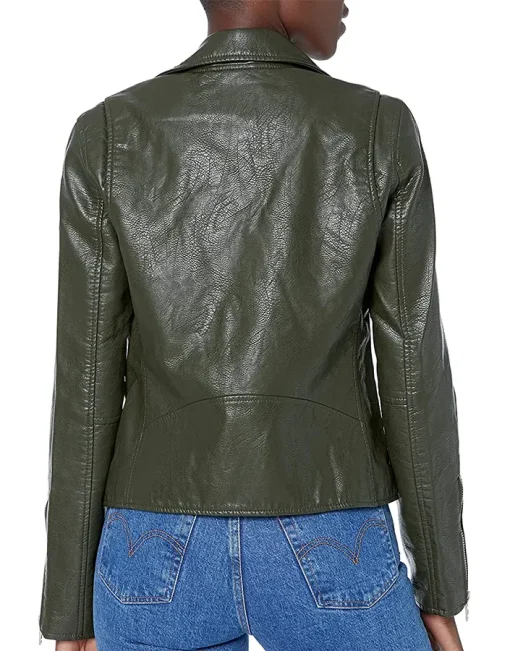 womens-semi-fitted-blackish-green-faux-leather-motorcycle-jacket
