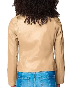 womens-semi-fitted-camel-faux-leather-motorcycle-jacket