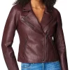 womens-semi-fitted-dark-burgundy-faux-leather-motorcycle-jacket