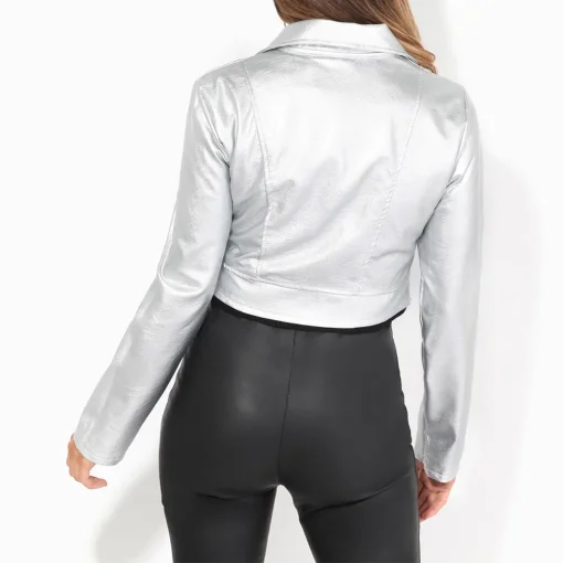 womens-silver-faux-leather-cropped-moto-biker-jacket
