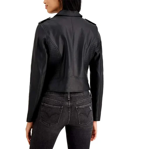 womens-slim-fit-black-faux-leather-moto-jacket