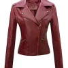 womens-slim-fit-burgundy-faux-leather-moto-biker-jacket