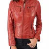 womens-slim-fit-red-faux-leather-biker-jacket