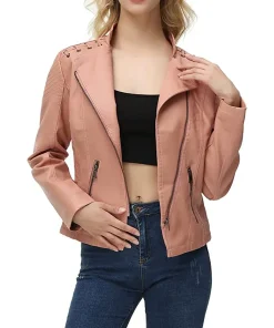 womens-string-quilted-shoulder-peach-faux-leather-jacket