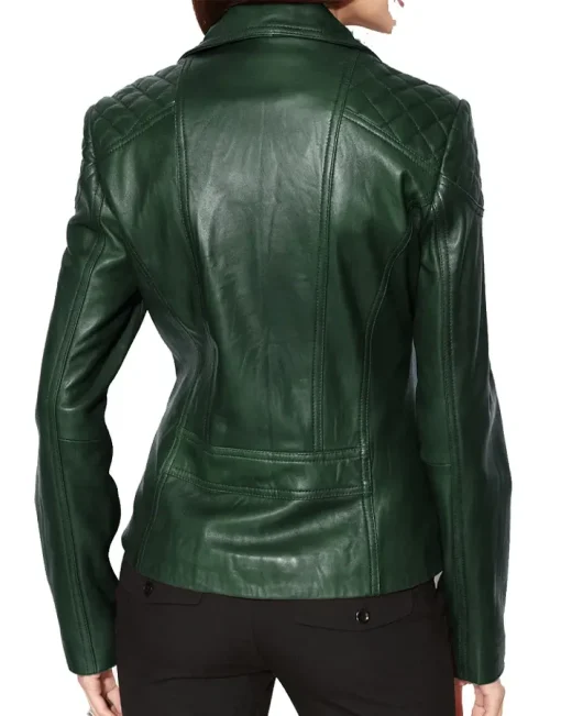 womens-stylish-green-faux-leather-moto-biker-jacket