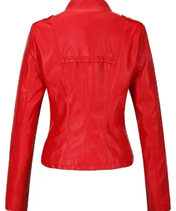 womens-stylish-red-faux-leather-moto-jacket