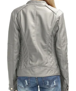 womens-trendy-gray-faux-leather-moto-jacket