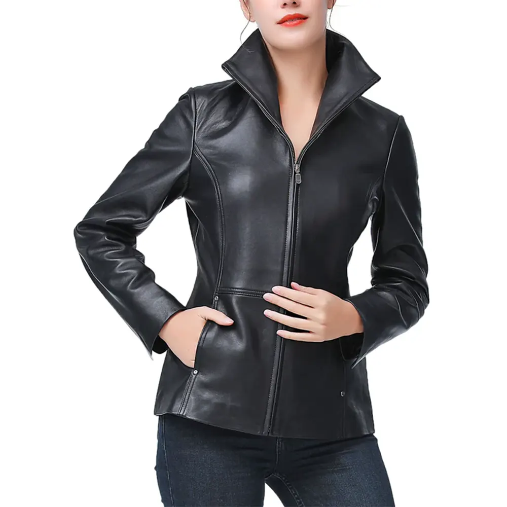 womens-wing-collar-black-faux-leather-jacket-2 womens-wing-collar-black-faux-leather-jacket
