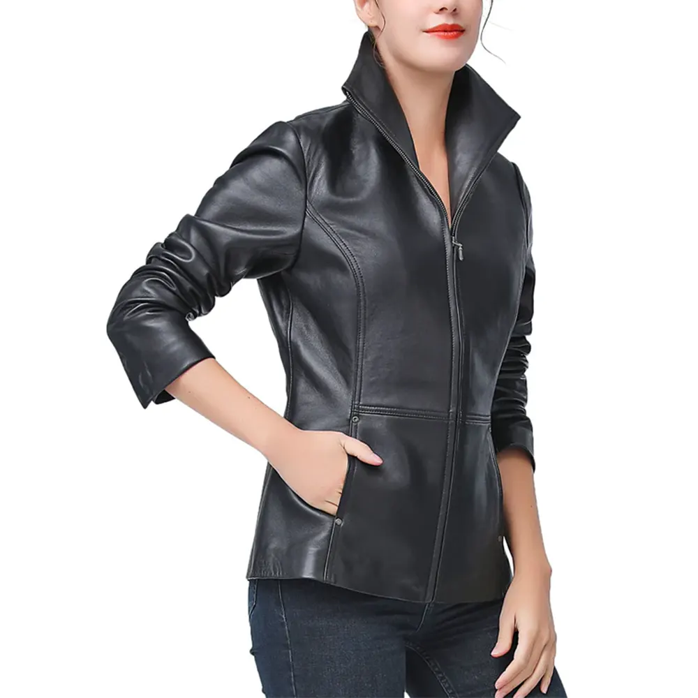 womens-wing-collar-black-faux-leather-jacket-4 womens-wing-collar-black-faux-leather-jacket