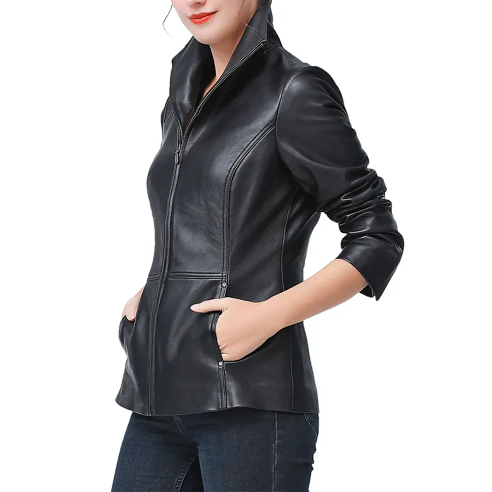 womens-wing-collar-black-faux-leather-jacket-5 womens-wing-collar-black-faux-leather-jacket