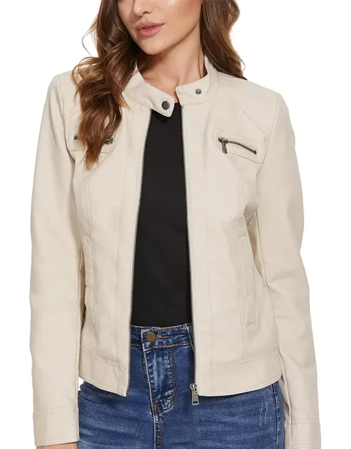 womens-zip-up-cream-faux-leather-slim-fit-jacket