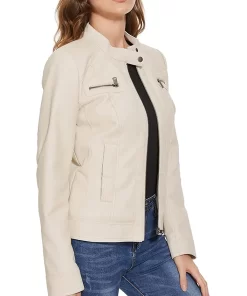 womens-zip-up-cream-faux-leather-slim-fit-jacket