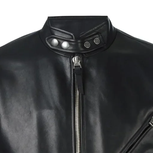 mens-military-black-faux-leather-bomber-jacket