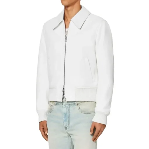 mens-white-faux-leather-zip-up-jacket