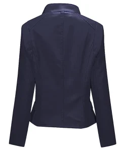 womens-asymmetric-dark-blue-faux-leather-slim-fit-jacket