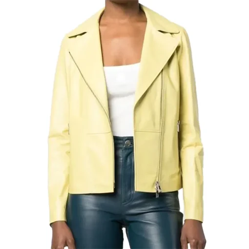 womens-asymmetric-zip-yellow-faux-leather-jacket