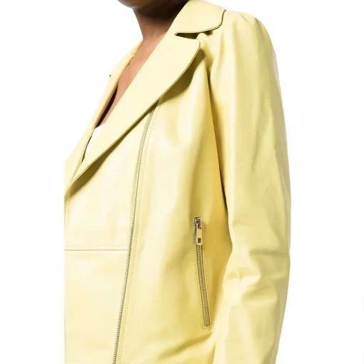 womens-asymmetric-zip-yellow-faux-leather-jacket