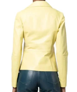 womens-asymmetric-zip-yellow-faux-leather-jacket