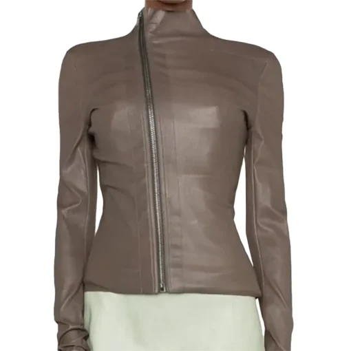 womens-asymmetrical-zip-brown-faux-leather-jacket