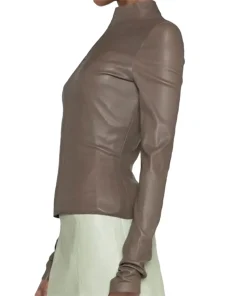 womens-asymmetrical-zip-brown-faux-leather-jacket