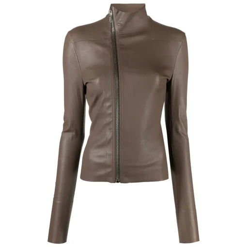 womens-asymmetrical-zip-brown-faux-leather-jacket