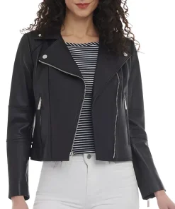 womens-biker-black-faux-leather-jacket