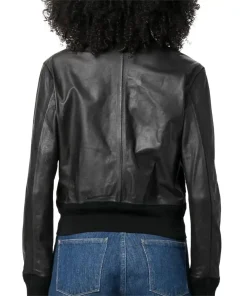 womens-black-faux-leather-bomber-cropped-jacket
