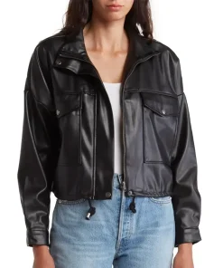 womens-black-faux-leather-crop-jacket
