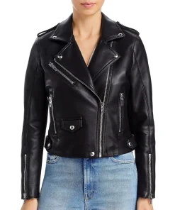 womens-black-lapel-collar-faux-leather-moto-jacket