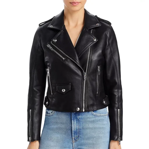womens-black-lapel-collar-faux-leather-moto-jacket