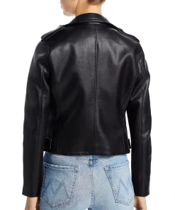 womens-black-lapel-collar-faux-leather-moto-jacket