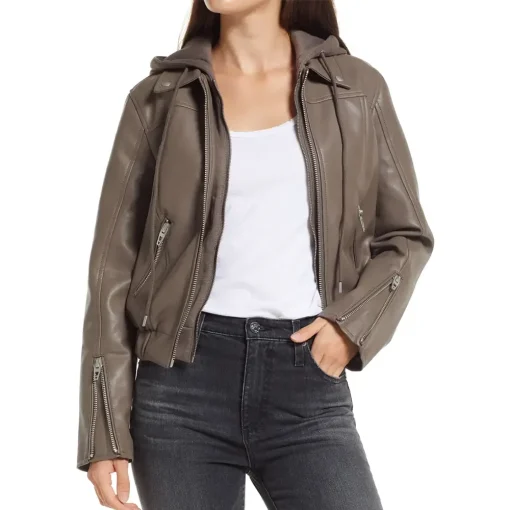 womens-brown-faux-leather-bomber-jacket-with-removable-hood