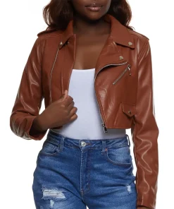womens-brown-faux-leather-cropped-moto-jacket