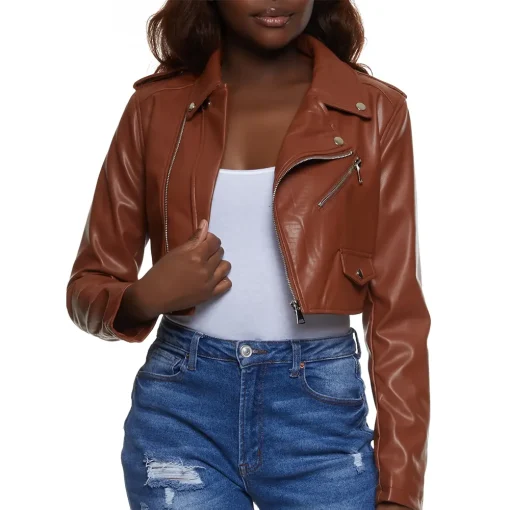 womens-brown-faux-leather-cropped-moto-jacket